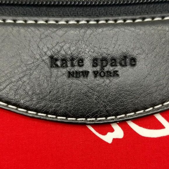Kate Spade Vintage Red and White Shoulder Bag - Picture 4 of 4